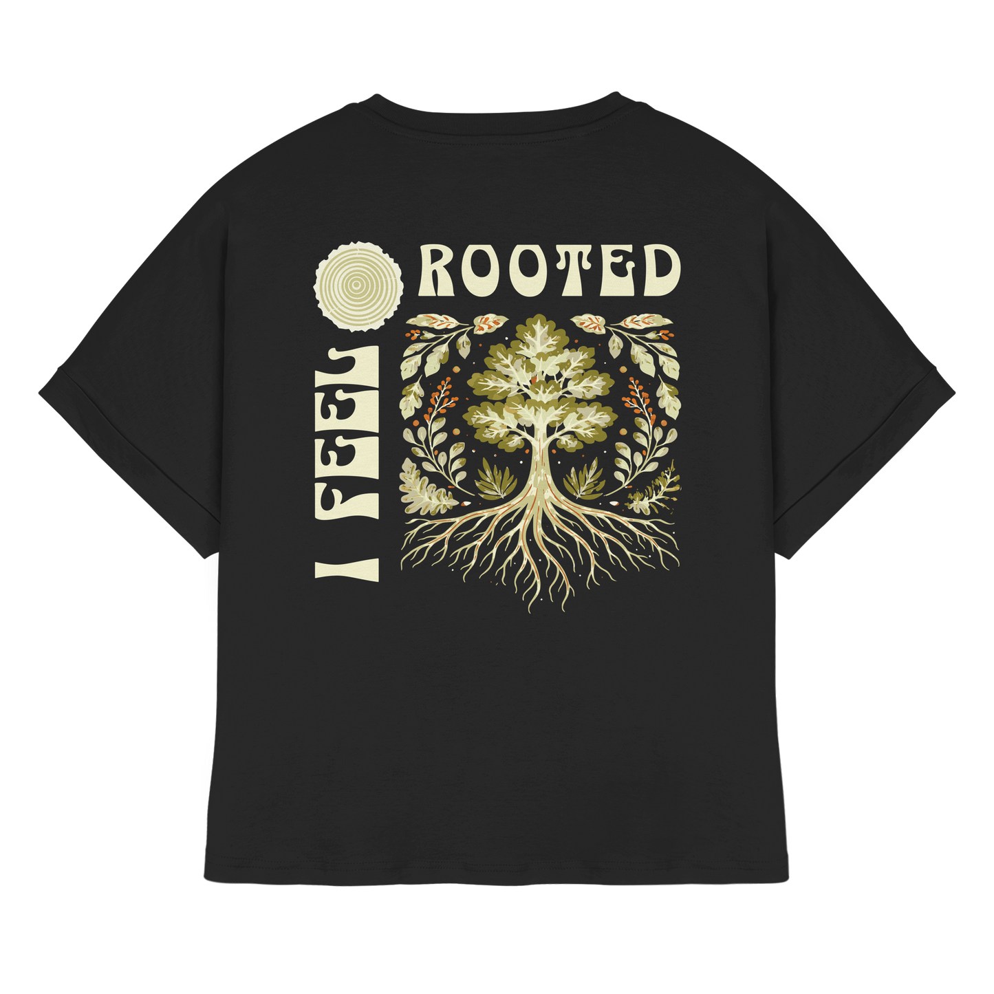 Shirt für Erdung & Fokus – Rooted