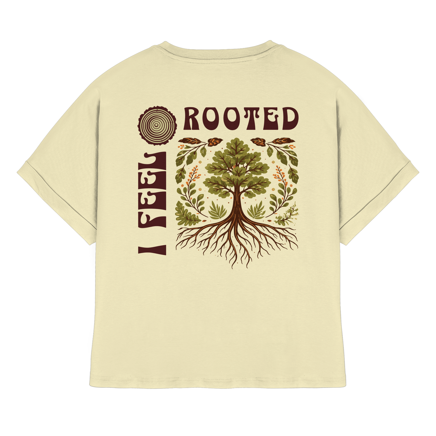 Shirt für Erdung & Fokus – Rooted