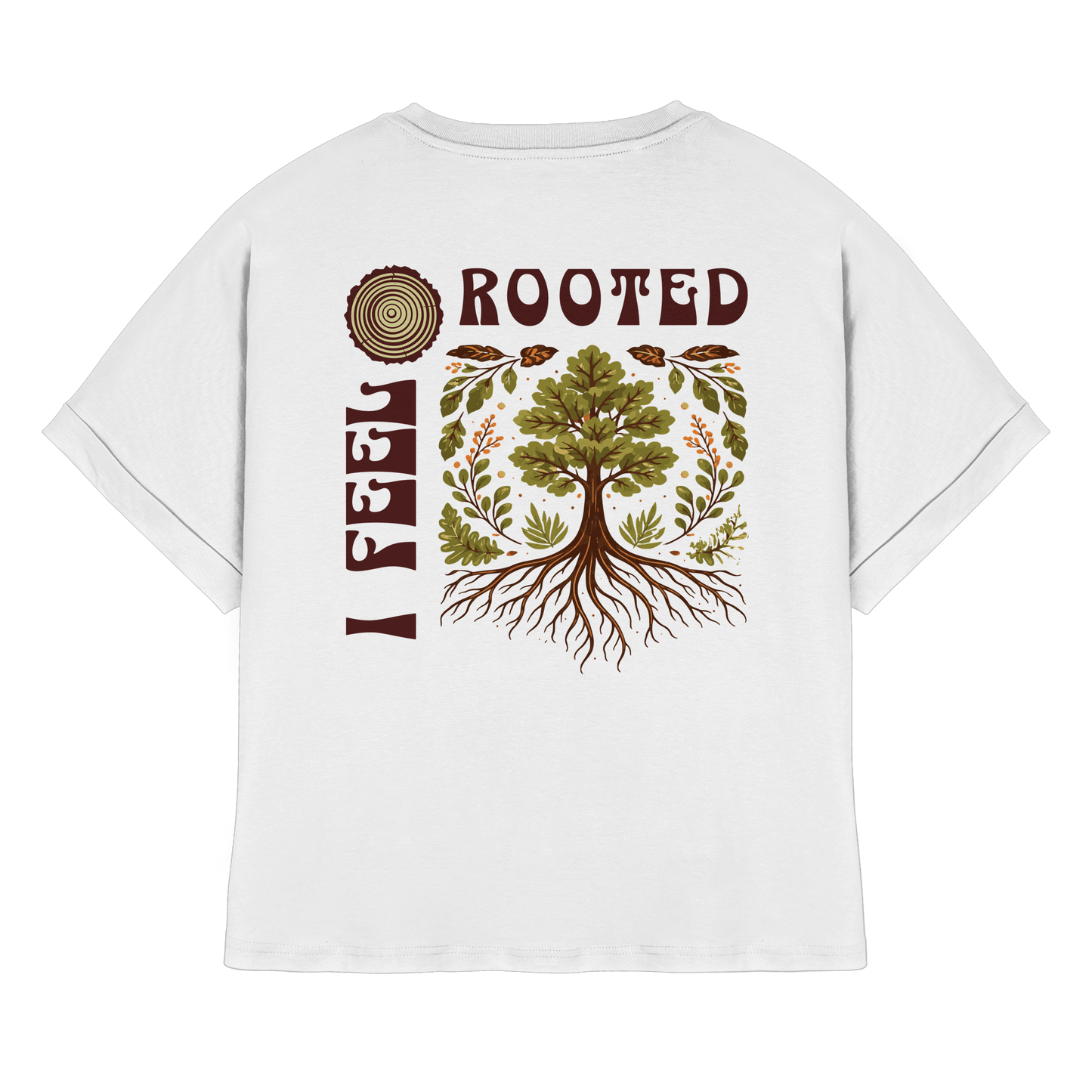 Shirt für Erdung & Fokus – Rooted