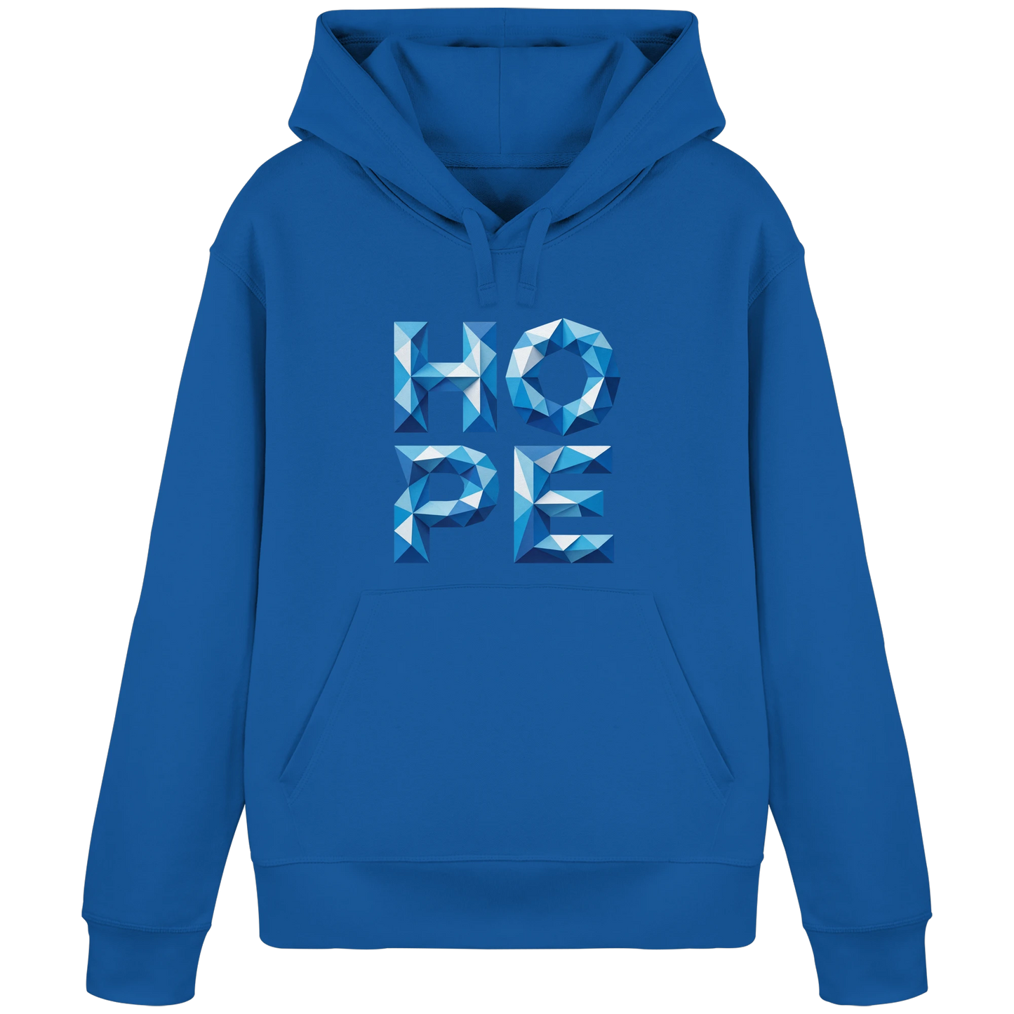 Bio Damen Produkt in Sky Blue mit HOPE Trust What’s Coming Design