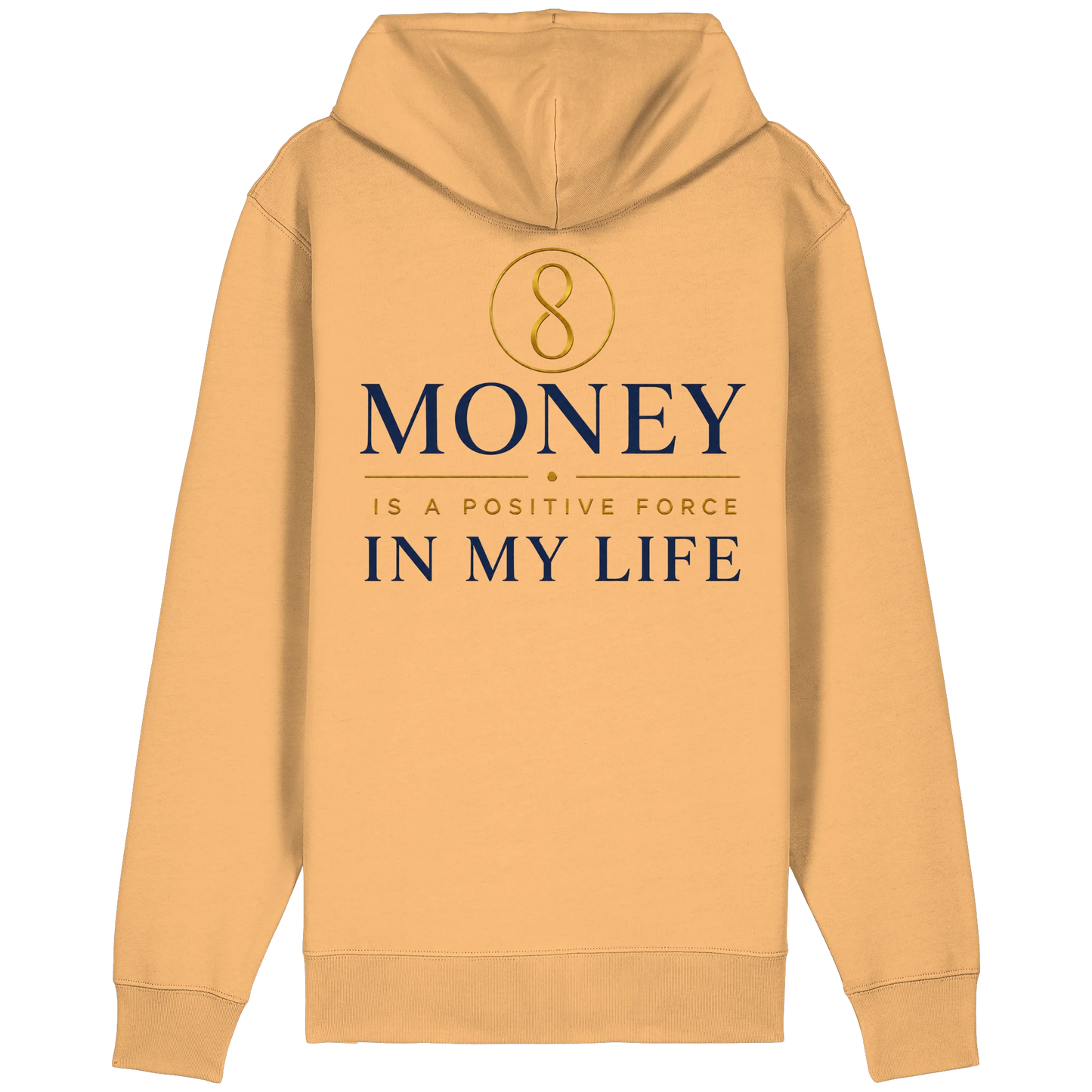 Bio Damen Zipper in Nispero mit Money Force Design