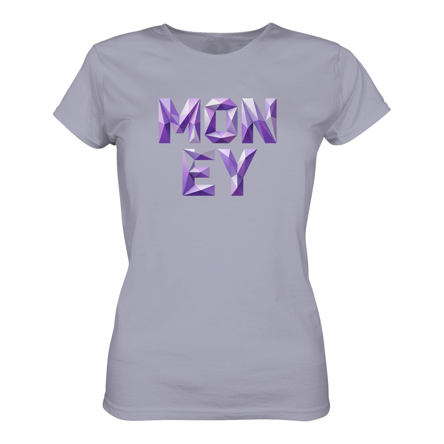 Bio Damen Produkt in Lavender mit MONEY Expand Your Reality Design