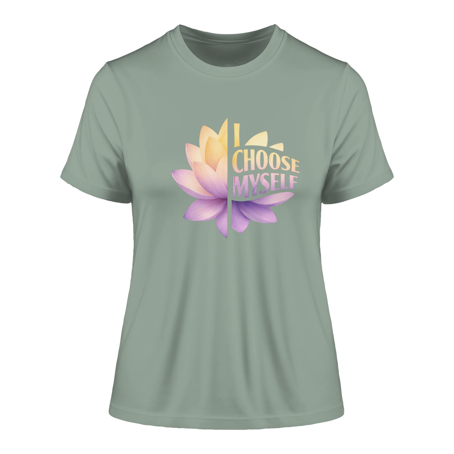 Bio Damen Produkt in Aloe mit Lotus I choose myself Design
