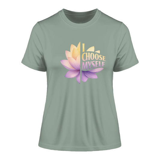 Bio Damen Produkt in Aloe mit Lotus I choose myself Design