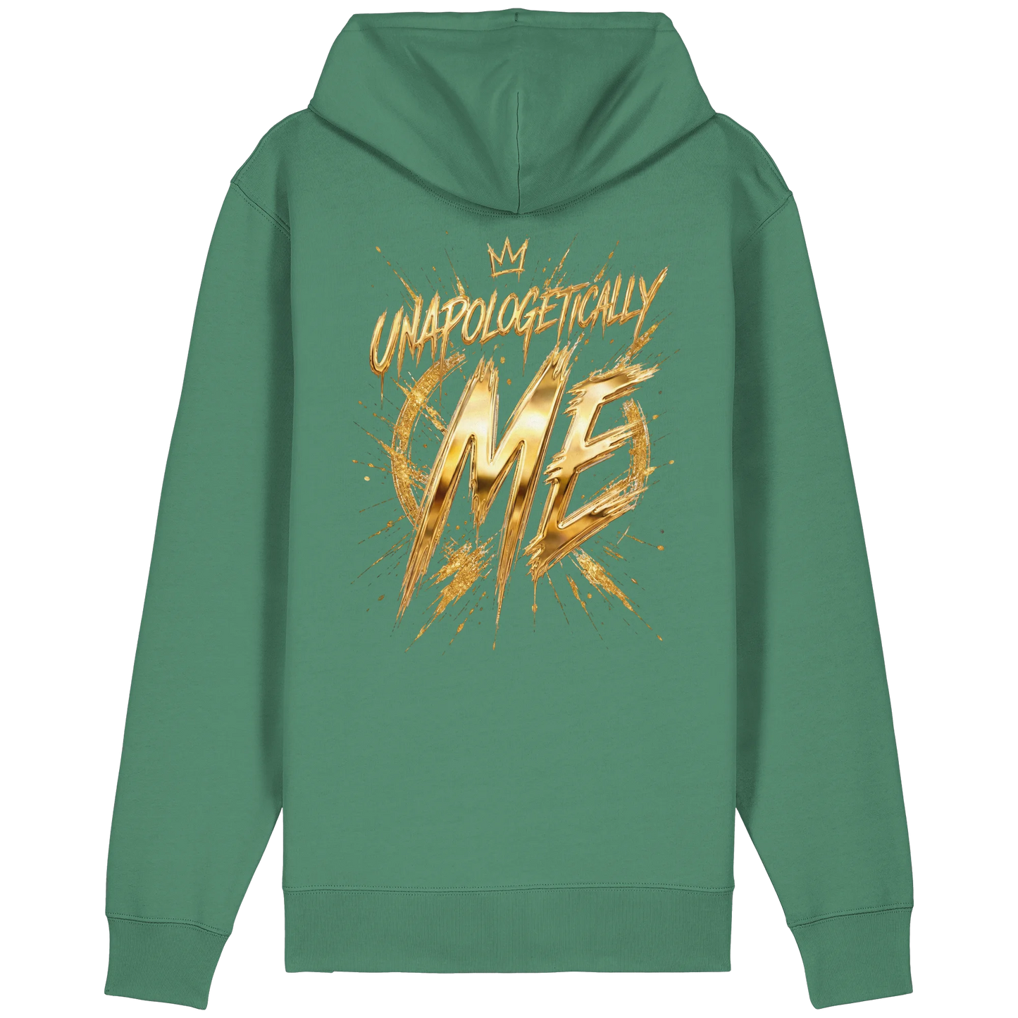 Bio Damen Zipper in Black mit Unapologetically Me Design