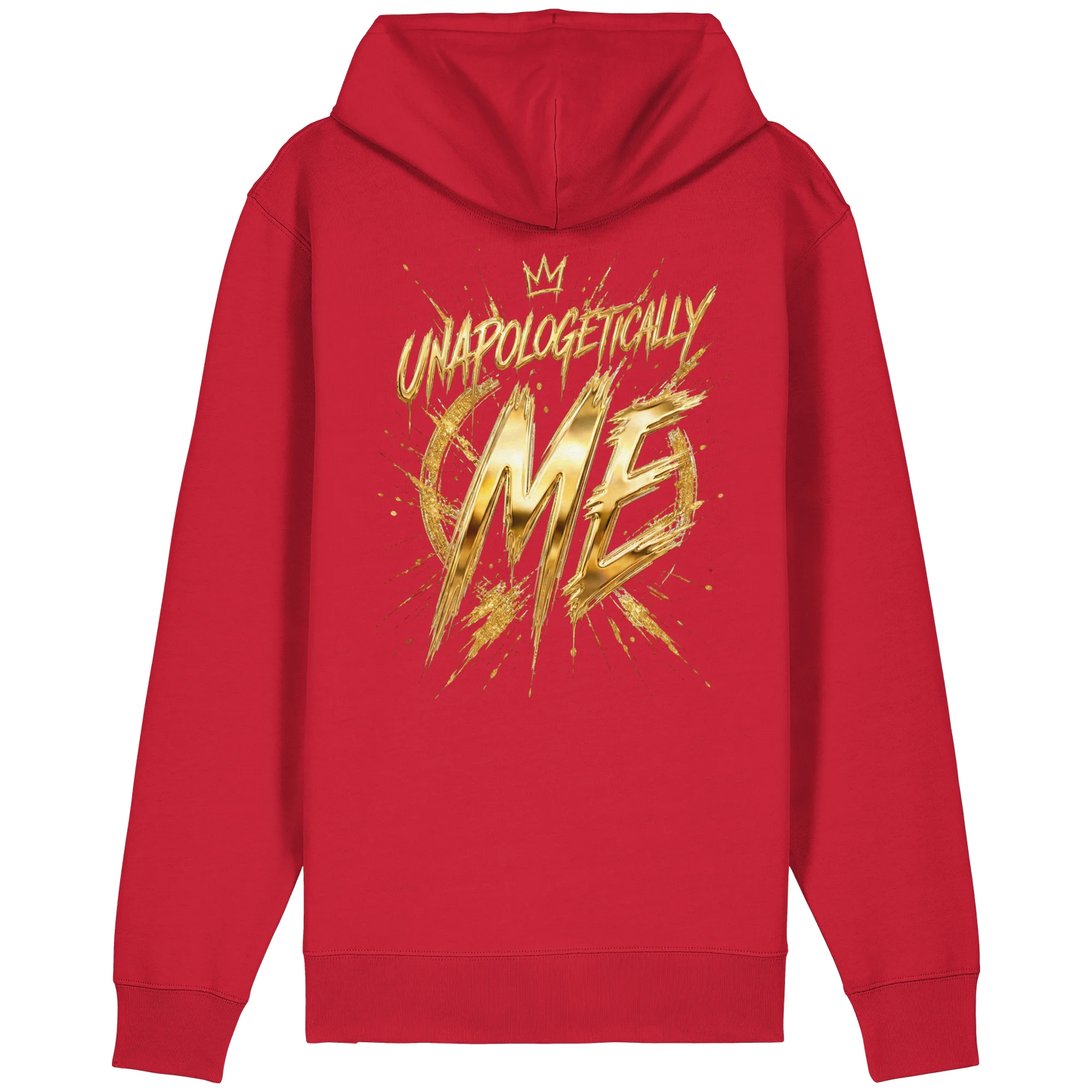Bio Damen Zipper in Black mit Unapologetically Me Design